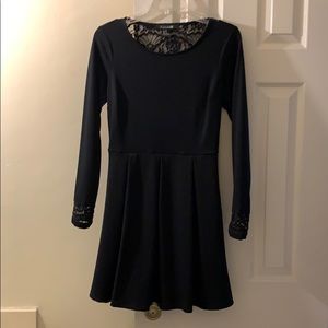 Good quality lace back dress - thick material